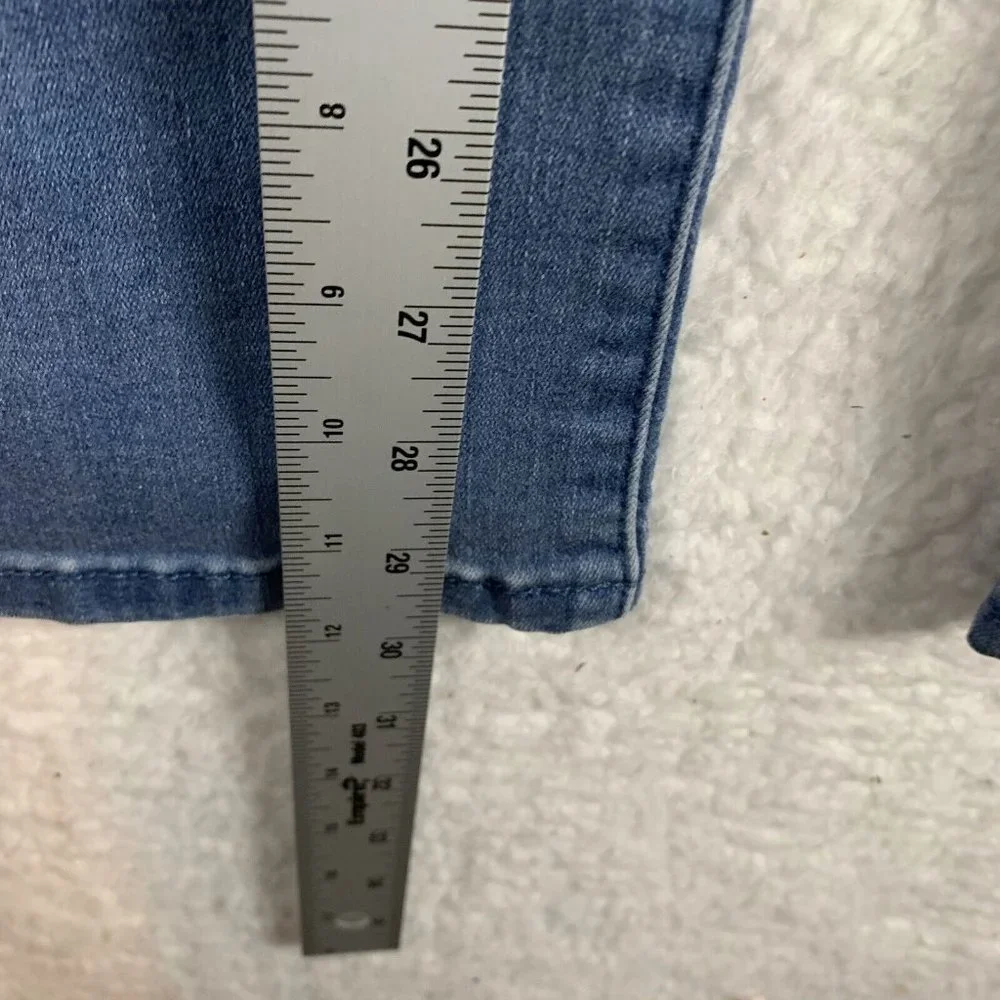 Soft Surroundings Jeans Womens XS Blue Supremely Soft Elastic Waist Bootcut 7835